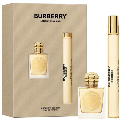 set burberry goddess perfume|mini burberry goddess gift set.